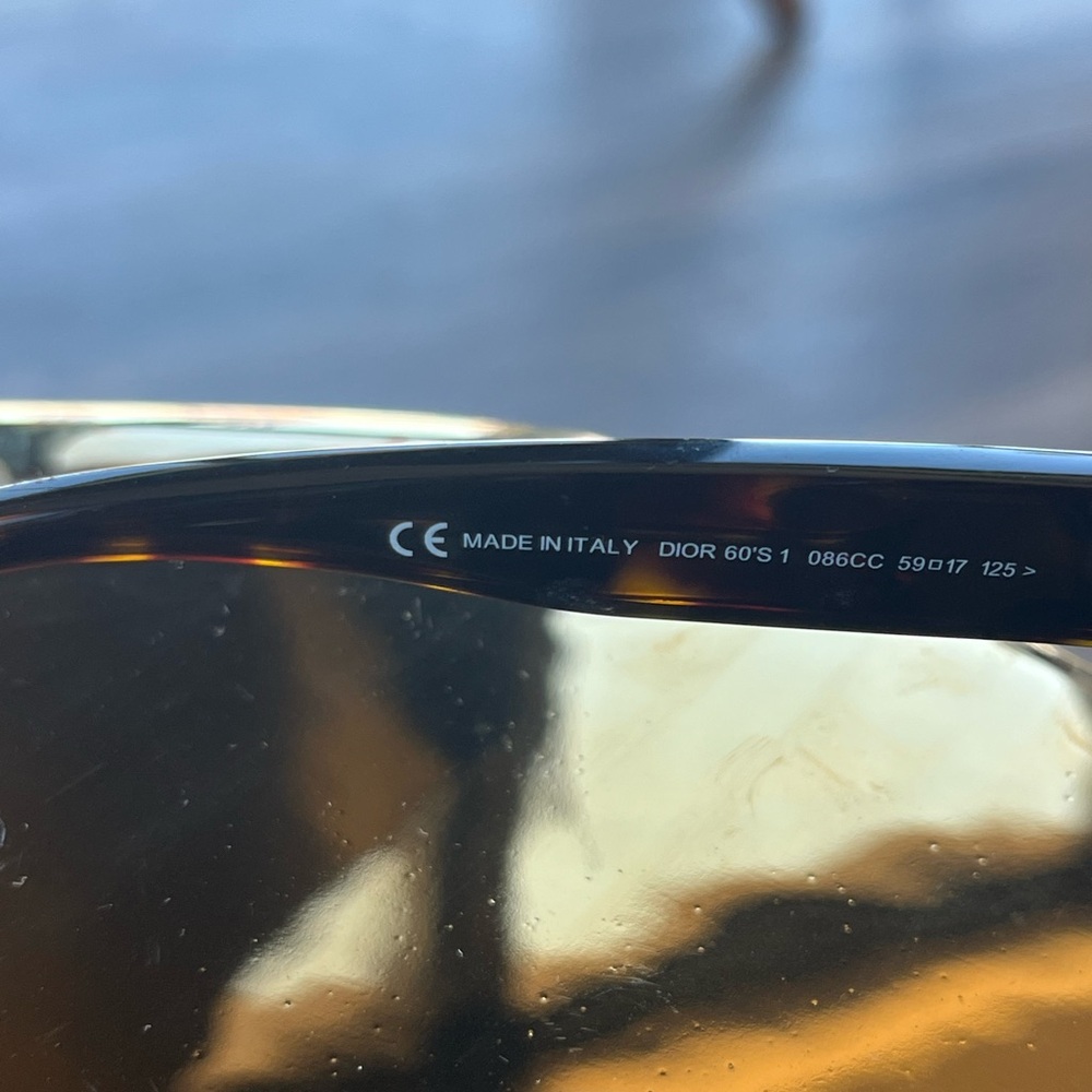Dior Women's Black Sunglasses - Classic Oversized Frame - Picture 3 of 7